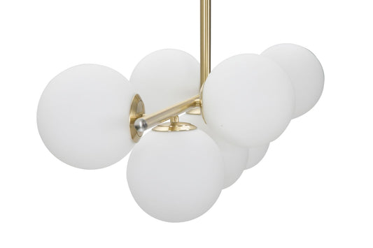 Plafondlamp Glamy 7 Luci 74x81x30 cm
