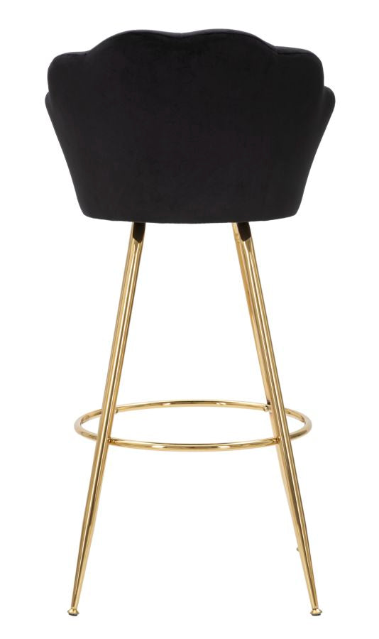 Barkruk Bar Vienna Nero 110x55x53 cm