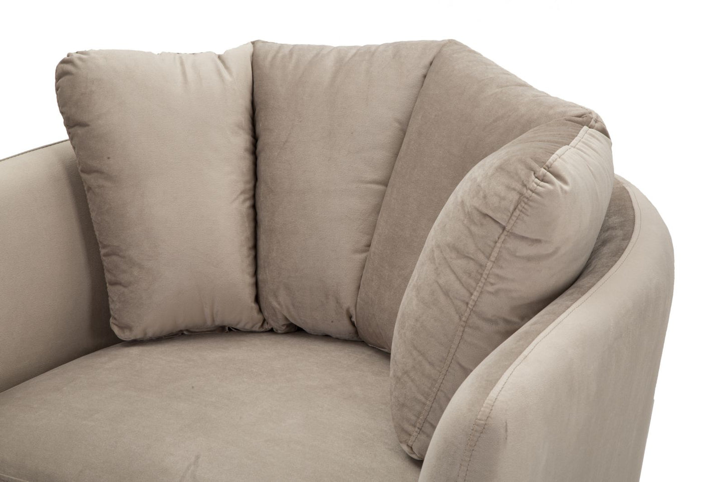 Fauteuil Kiev Grijs 74x88x77 cm