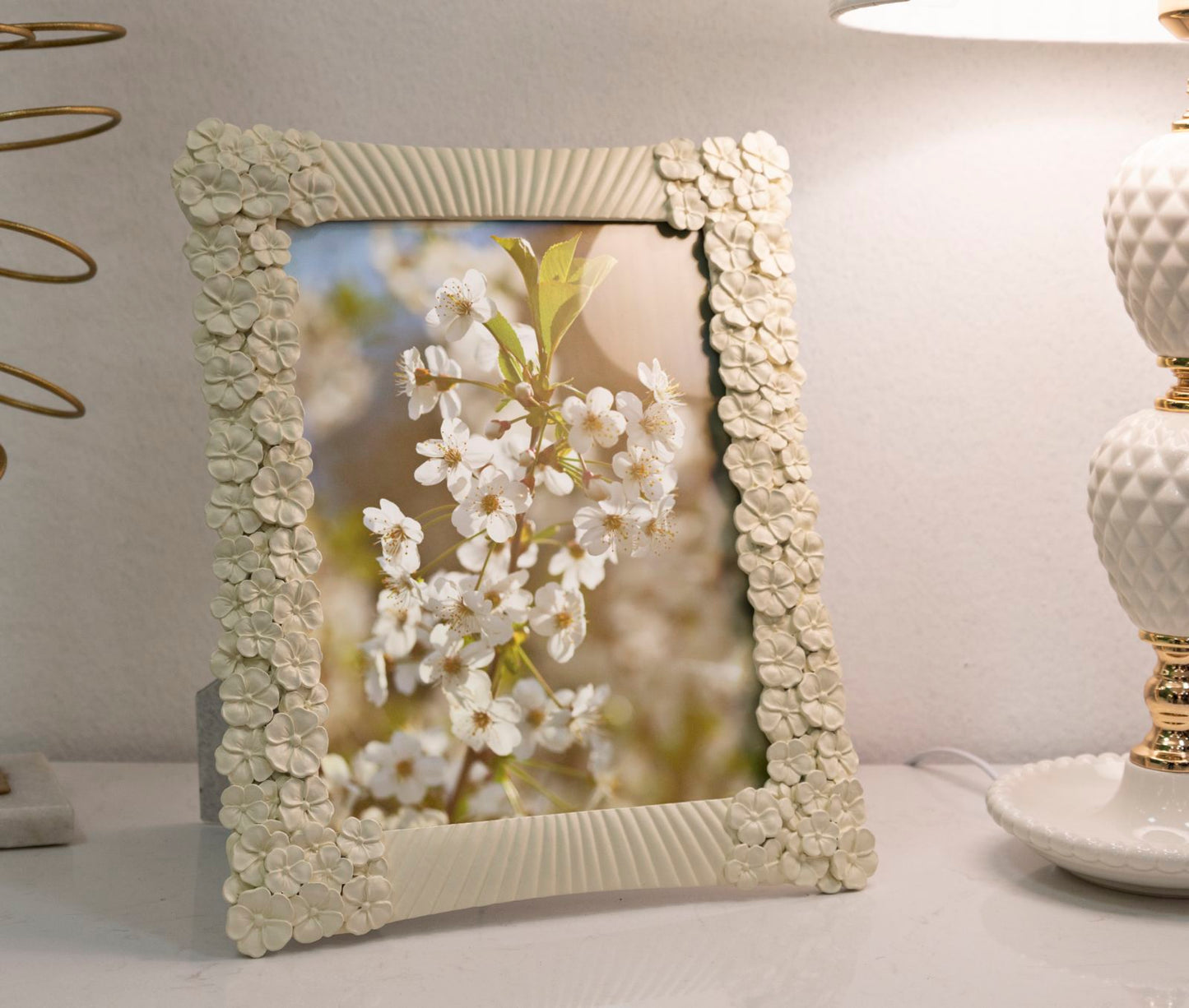 Fotolijst Cempalk Glam Crème 33x27.8x2 cm