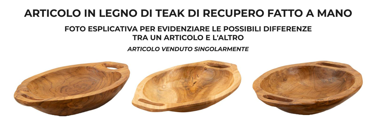 Teak Dienblad Wan 7x37x26.5 cm