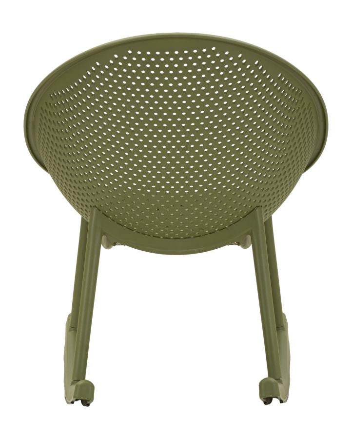 Ibiza Green Schommelstoel 80x66x88 cm