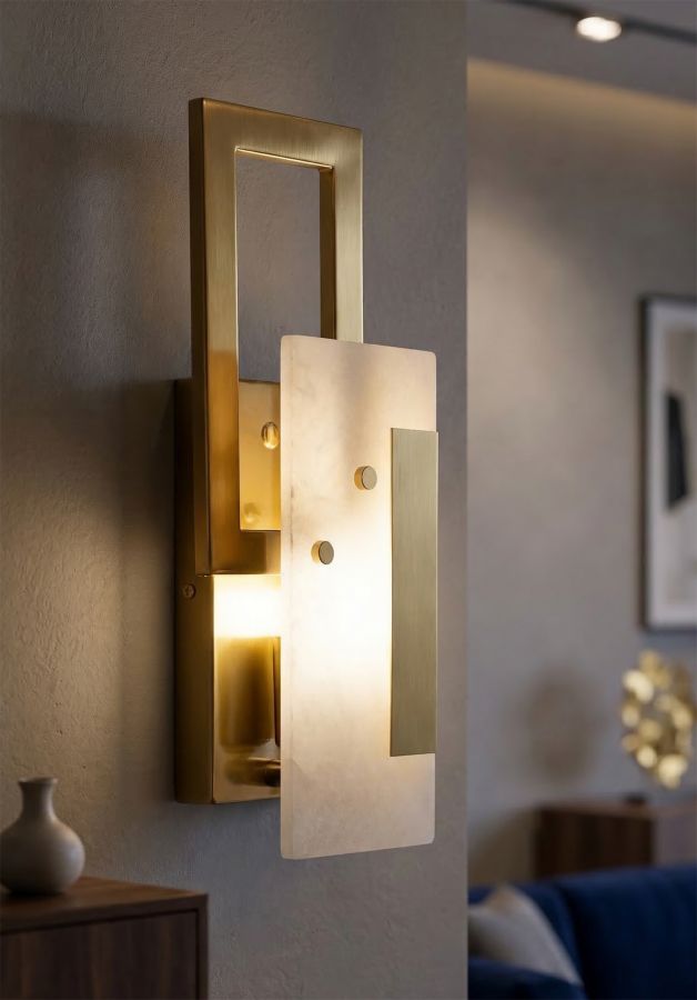 Wandlamp Cube Glam 33x15x8 cm