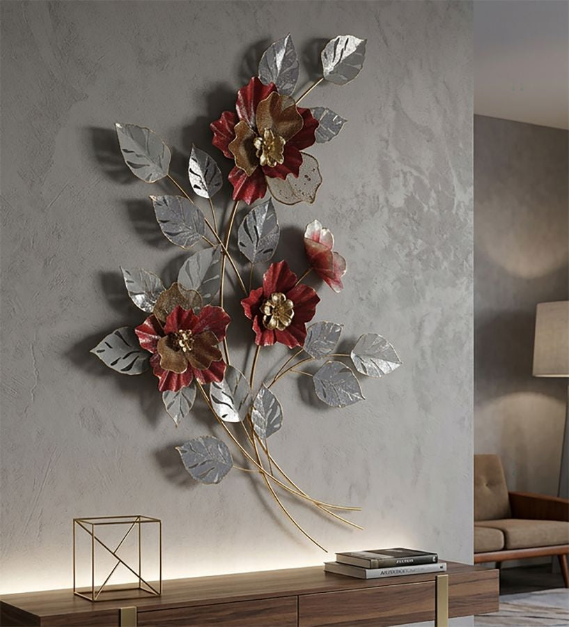 Ijzeren Wandpaneel Lovis Glam 98.4x68.6x7.6 cm