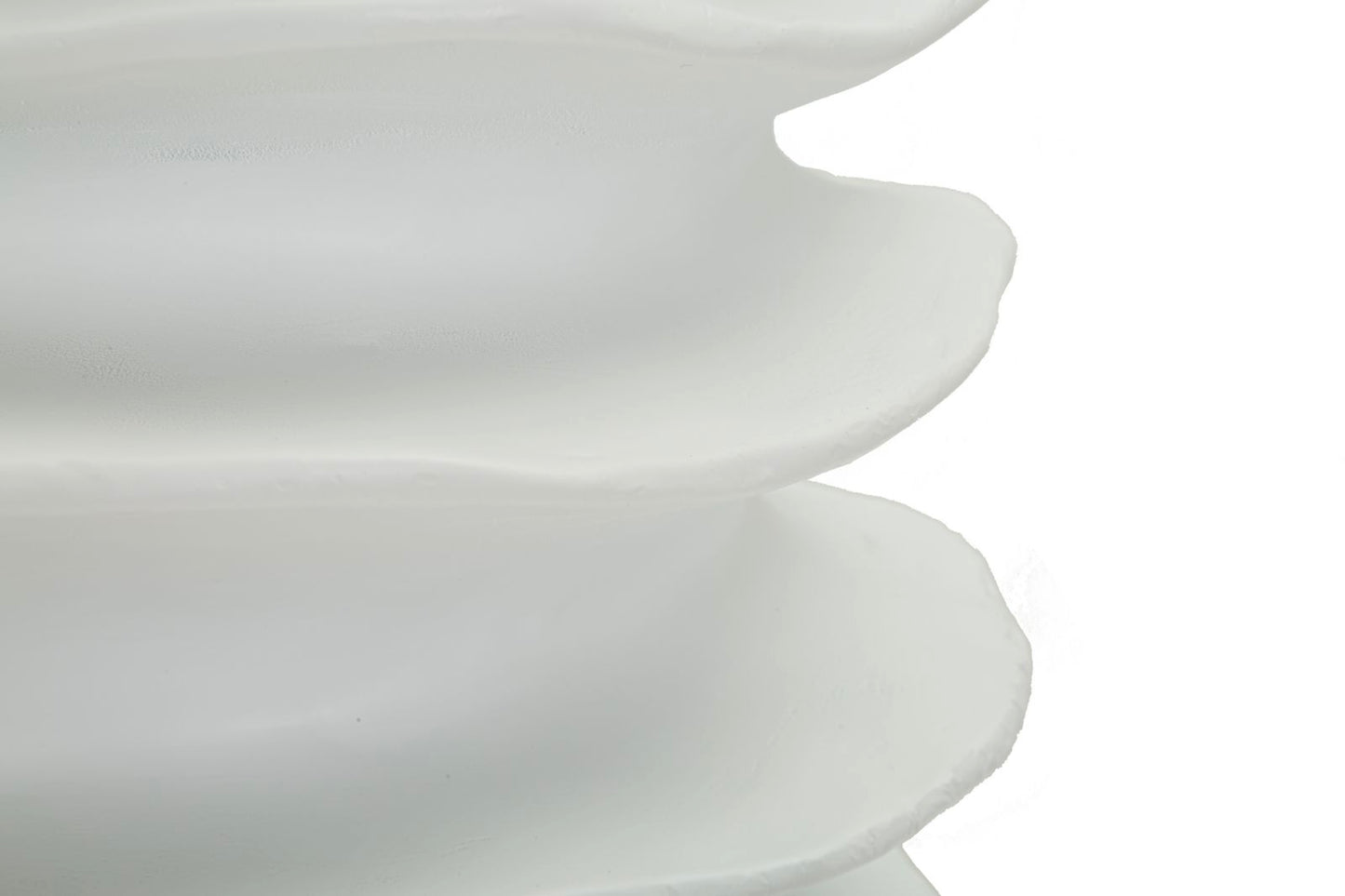 Moderne Vaas Met Golfpatroon 47x29x29 cm