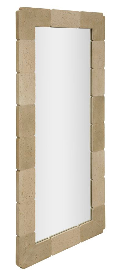 Rechthoekige Wandspiegel Natuurlijke Stijl 160x70x3 cm