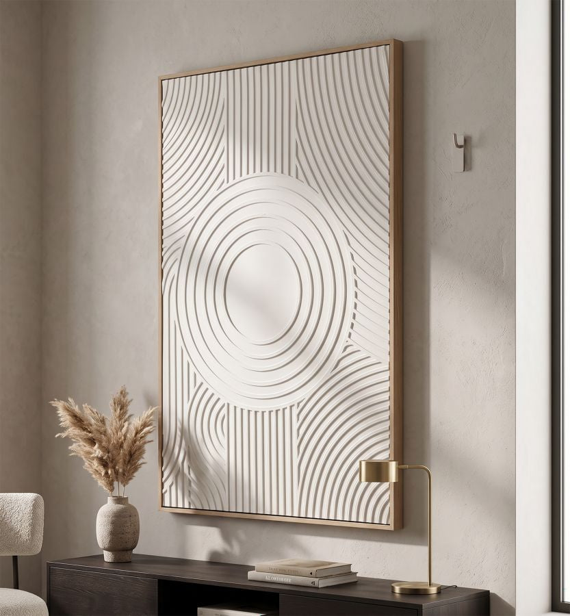 Schilderij Op Canvas Simplicity Met Frame 120x80x3.8 cm