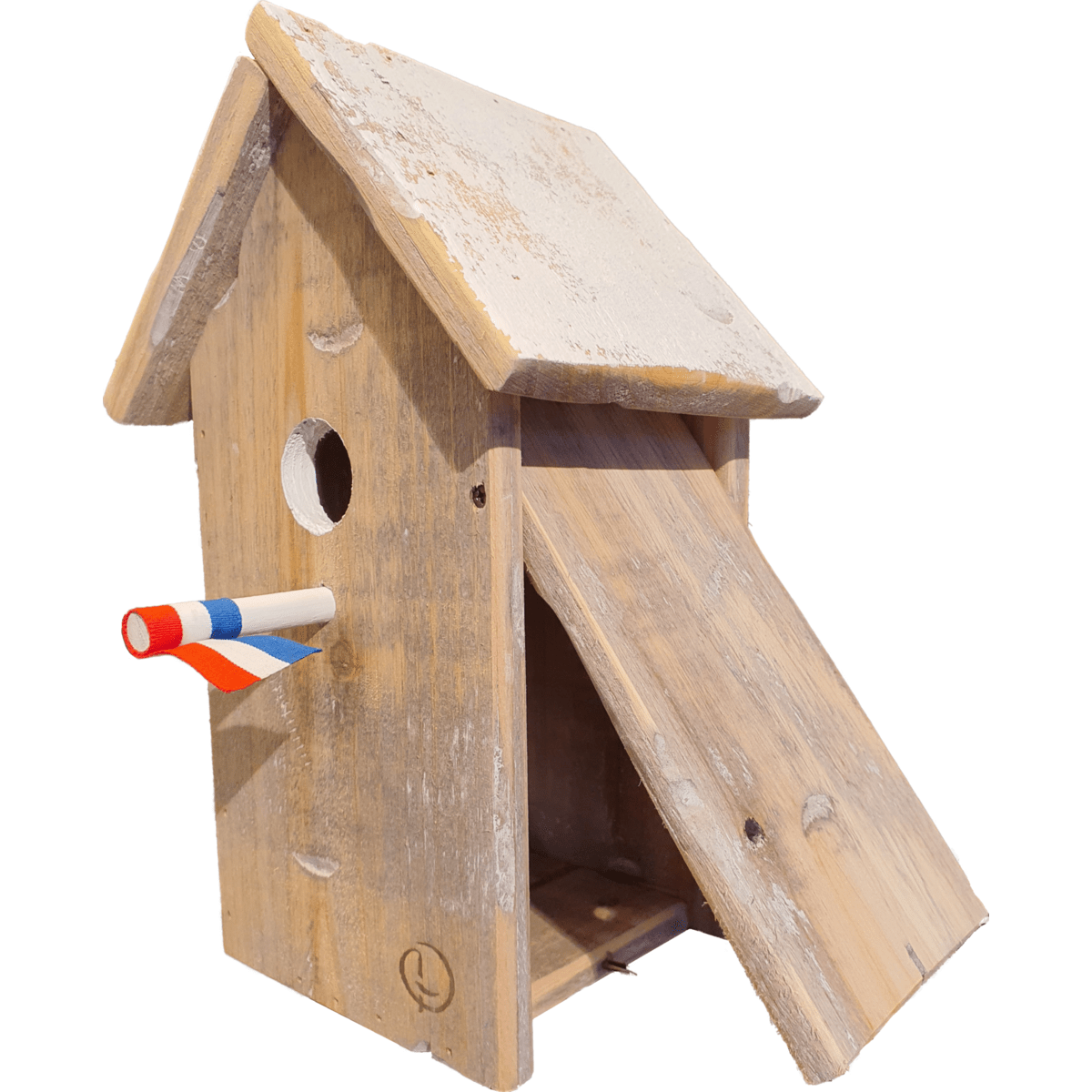 Dutch Mood 2 vogelhuisjes puntdak en scheefdak