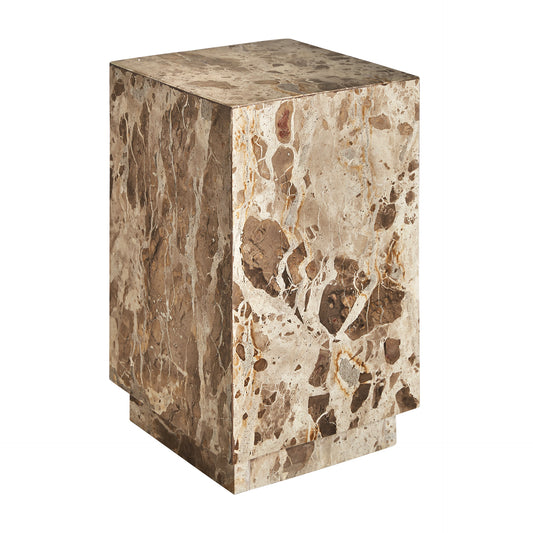 Grov Bijzettafel Art Deco 30x30x48 cm