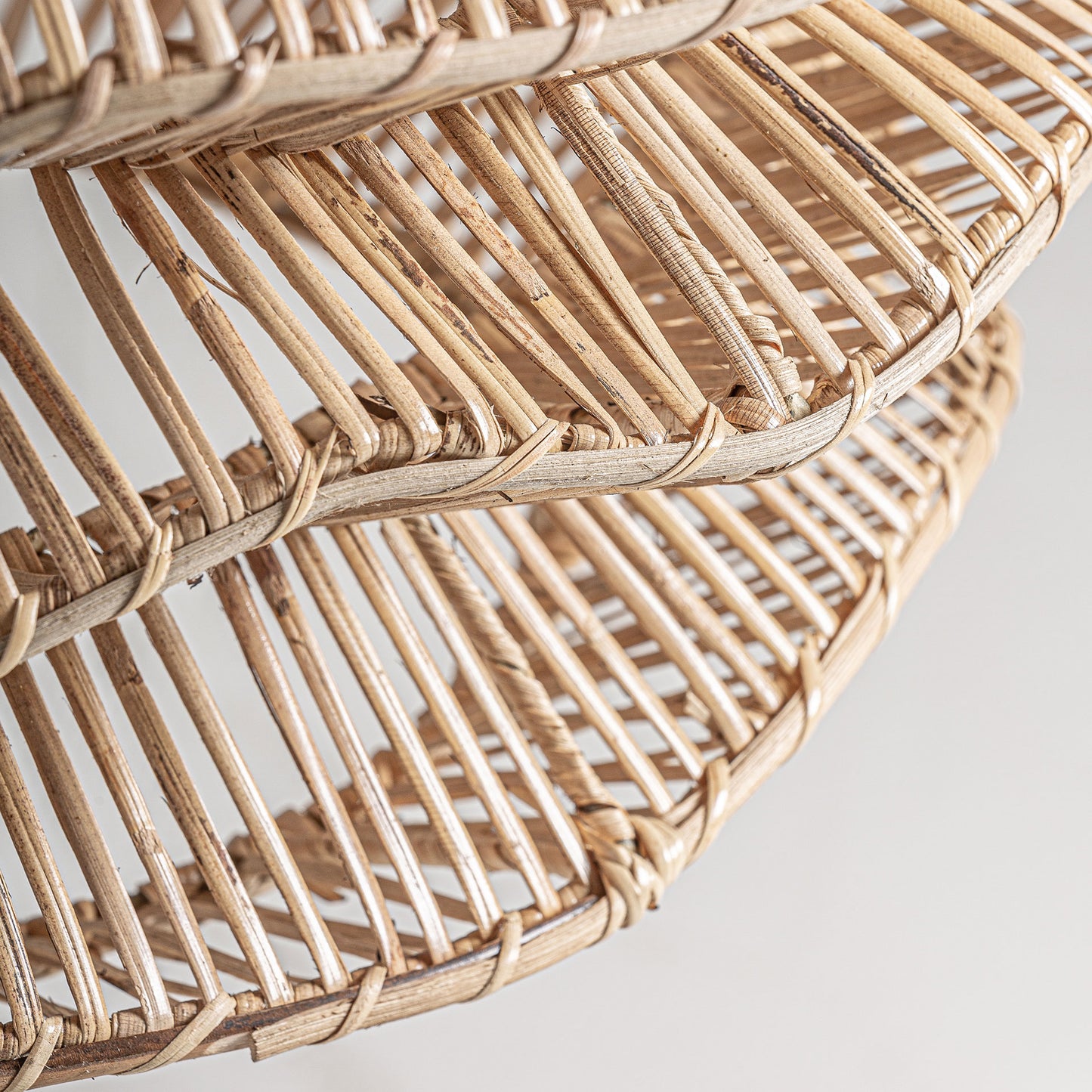 Hanglamp Boho Rotan Bruin 80x80x88 cm