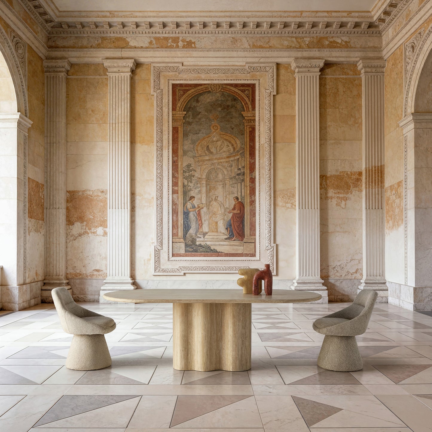 Essen Draaibare Fauteuil 57x60x80 cm