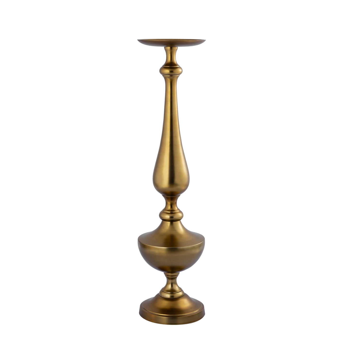 Centy Brass Gegoten Aluminium Kandelaar L 85x21x21 cm