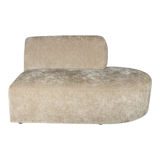 Lujo Sofa Cream Fiore Stof Rechts Hoekelement 71x141x100 cm