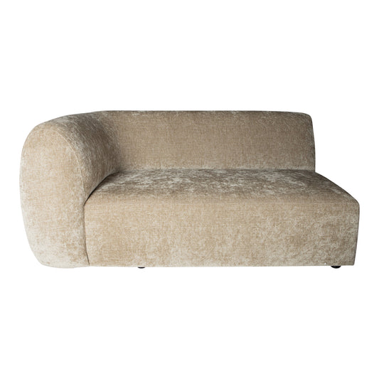 Lujo Sofa Cream Fiore Stof 2-Zits Met Armleuning Links 71x166x100 cm