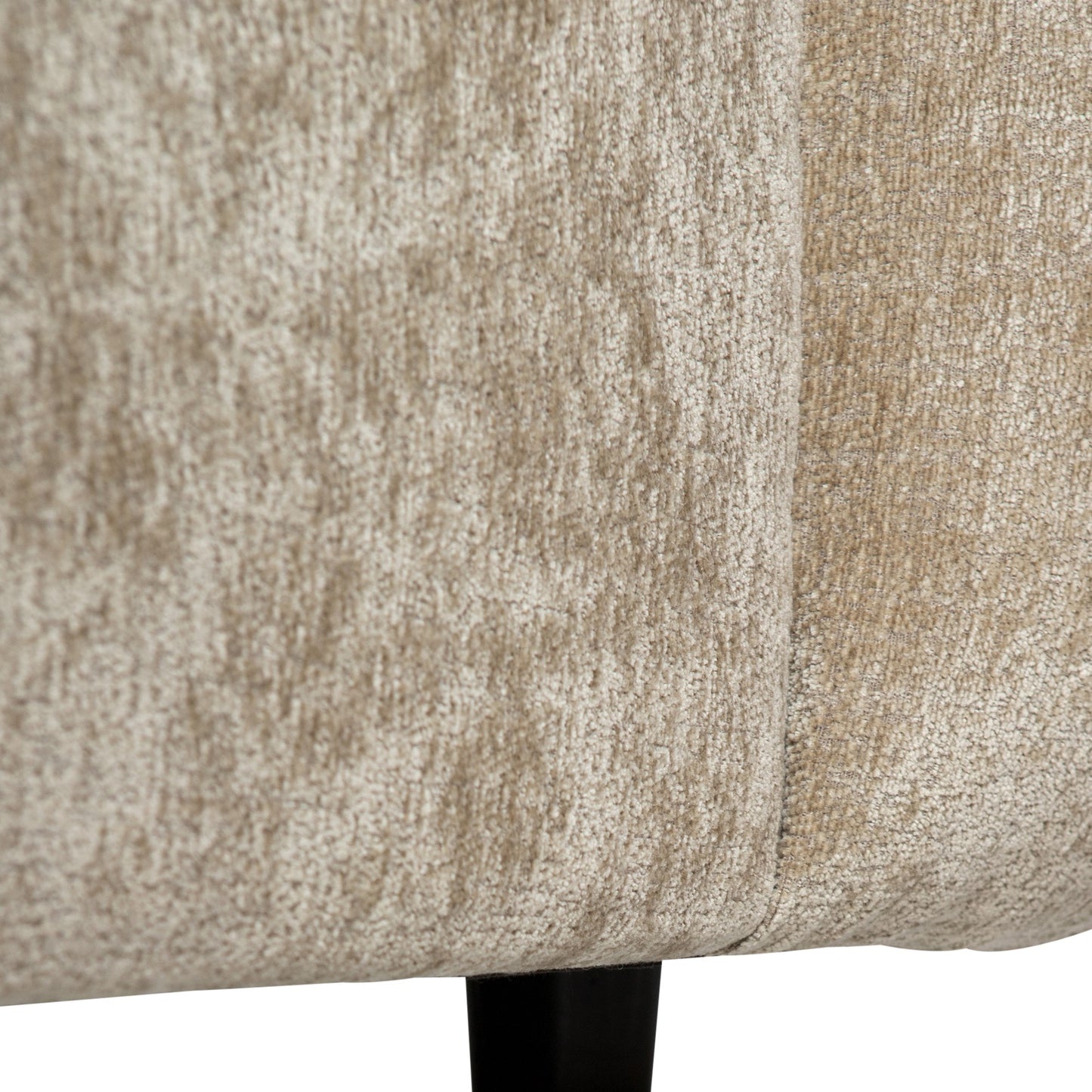 Lujo Sofa Cream Fiore Fabric 2-Zits Met Rechter Armleuning 71x166x100 cm