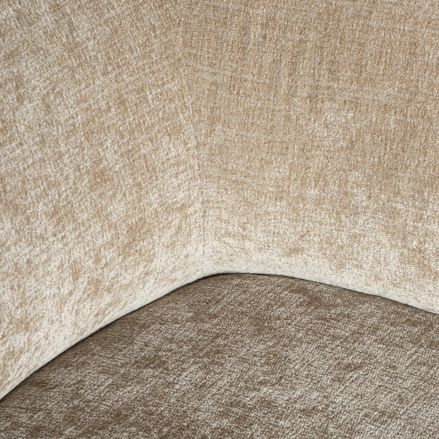 Lujo Sofa Cream Fiore Fabric 2 Seater Arm Right