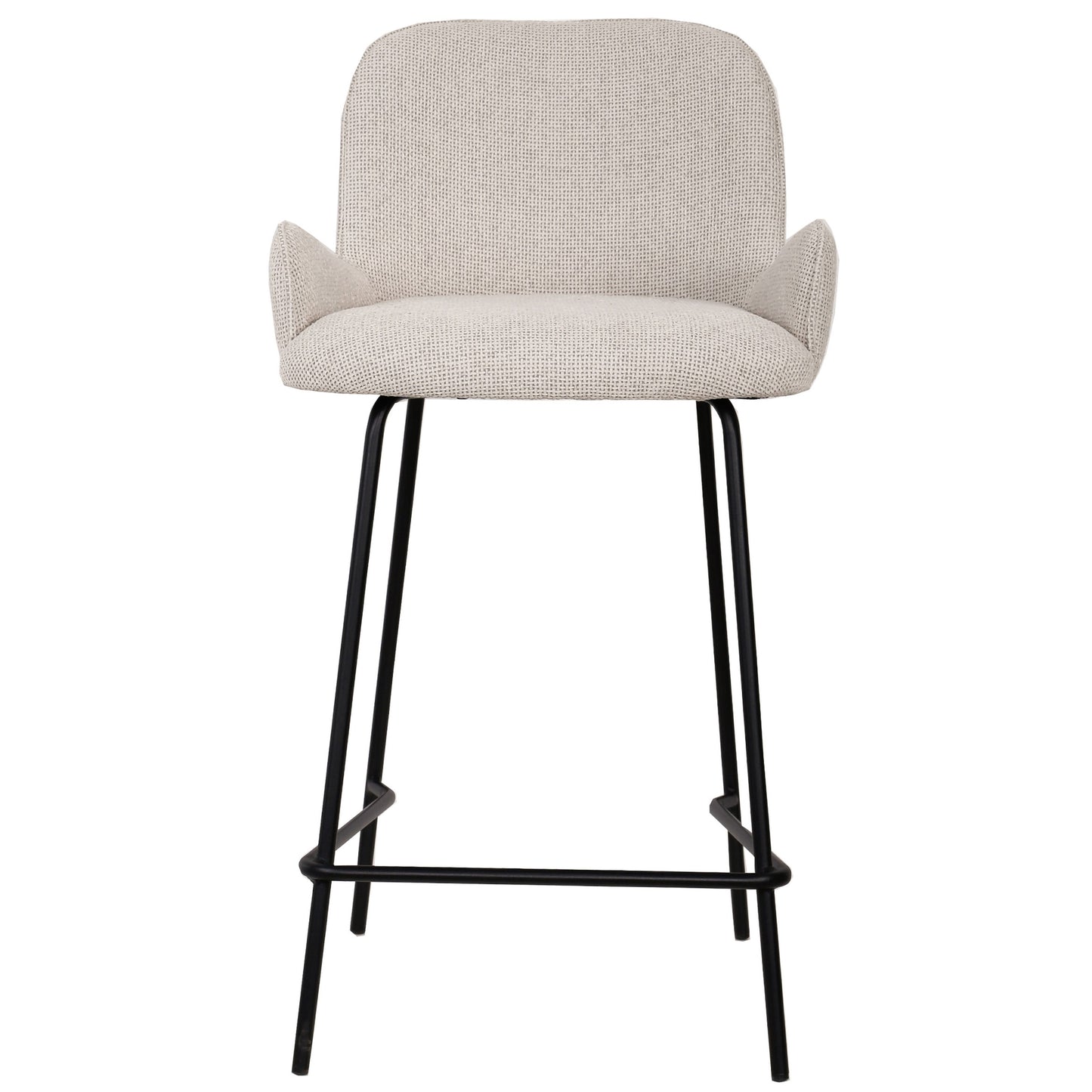 Leander Cream Bar Stool (set of 2)