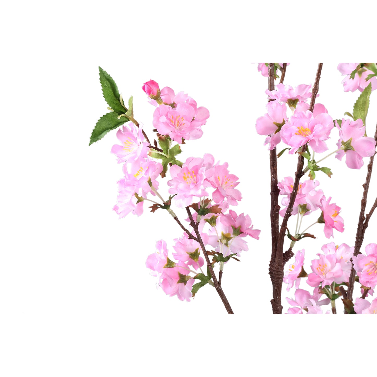 Blossom Flower Roze Pruimenbloesem Spray Hoog - Set van 6 95x50x30 cm