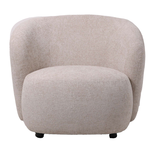 Aphrodite Cream Fauteuil Legacy 15 Dove Fabric