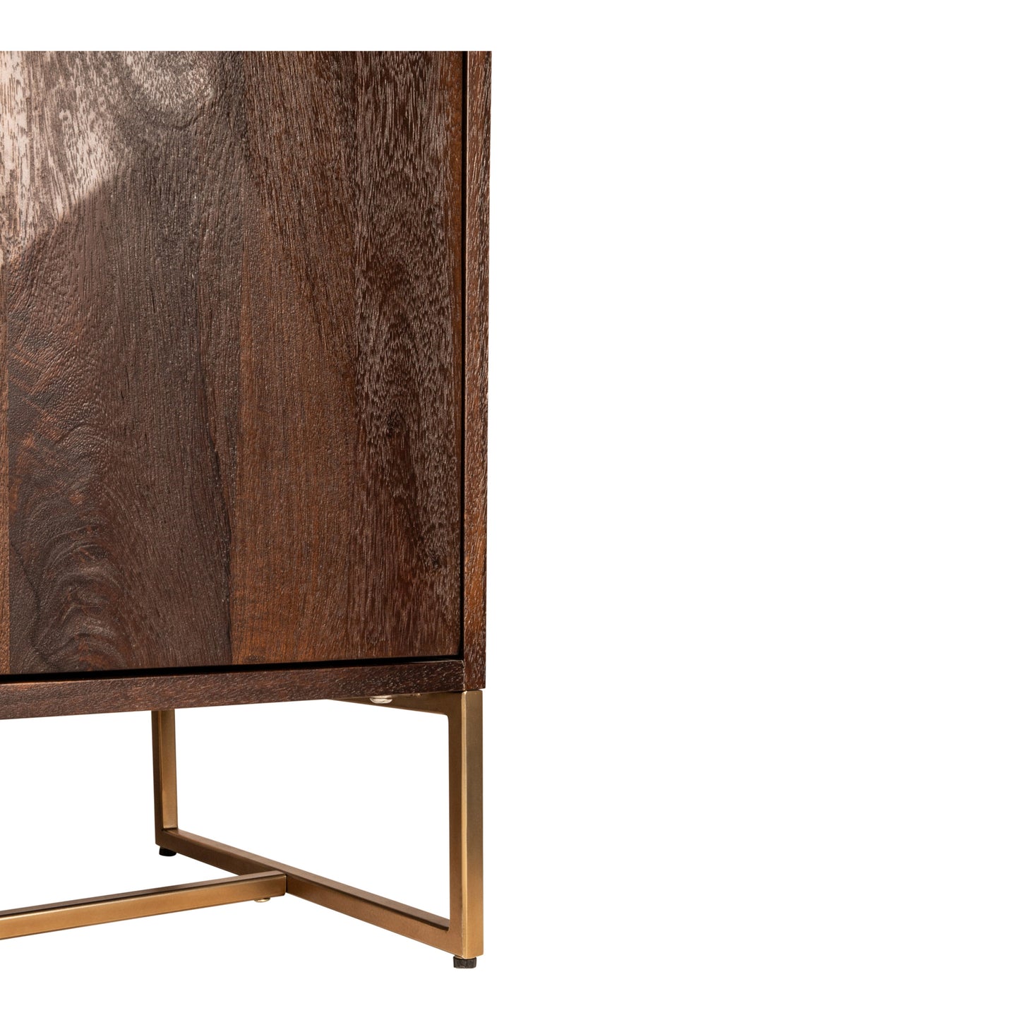 Onyx TV Cabinet Brown/Gold