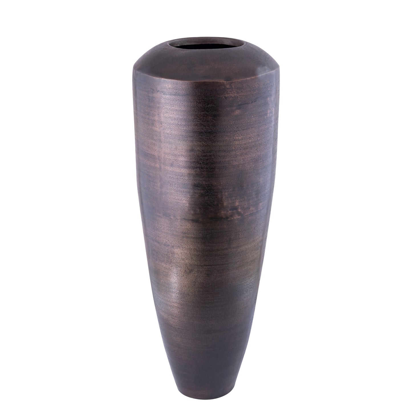 Micheal Koperen Aluminium Pot Hoog Rond L 99x37x37 cm