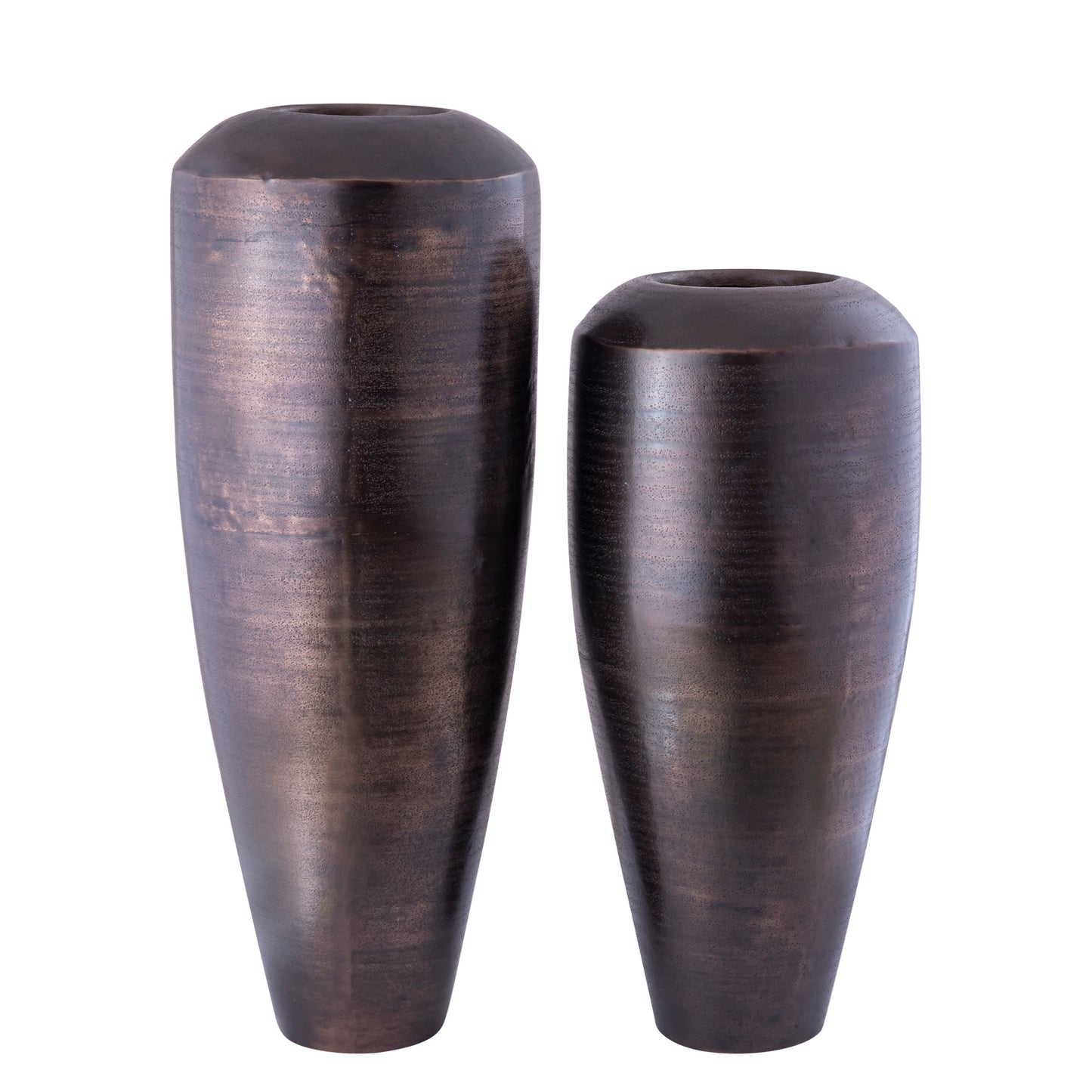 Micheal Koper Aluminium Pot Hoog Rond S 85x35x35 cm
