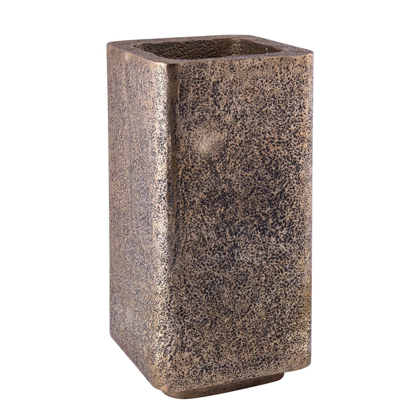 Indira Gouden Aluminium Pot Set van 2 Met Dik Randje 99x48x48 cm