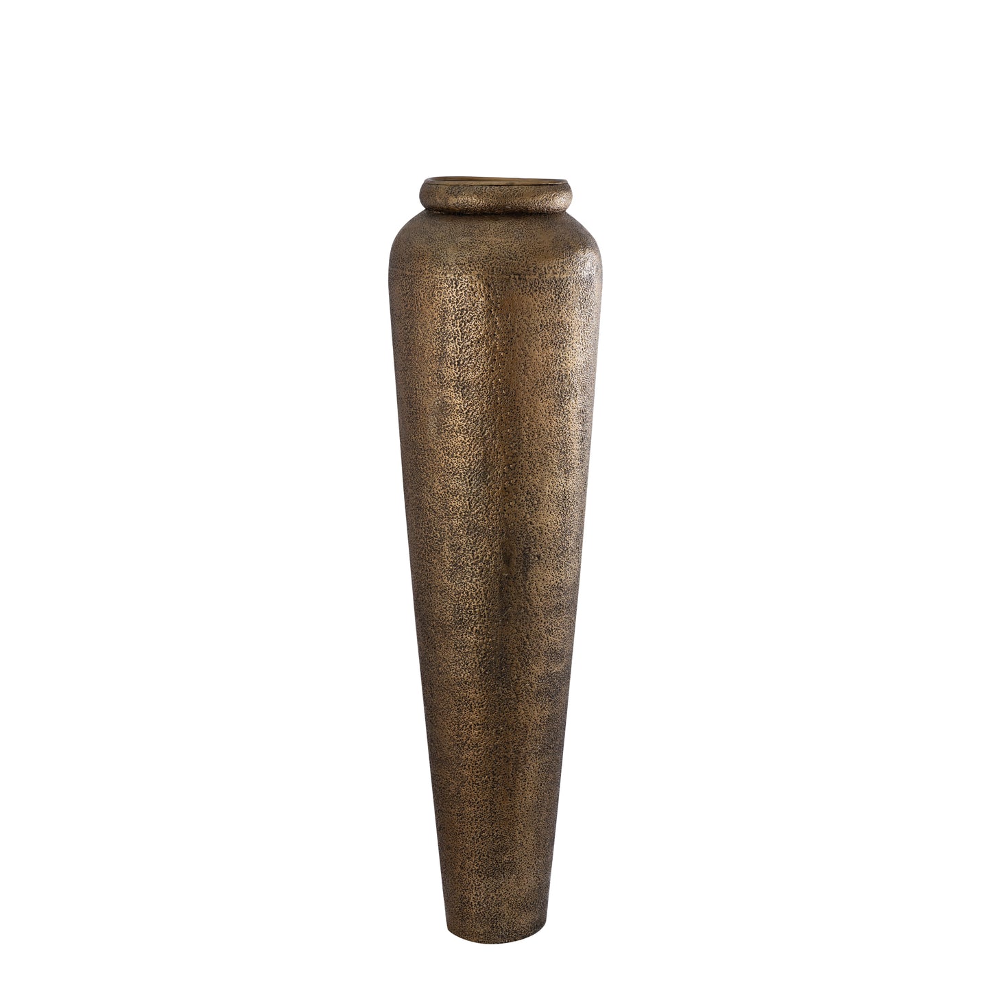 Zavir Gouden Extreme Grote Aluminium Pot Rond L 198x56x56 cm