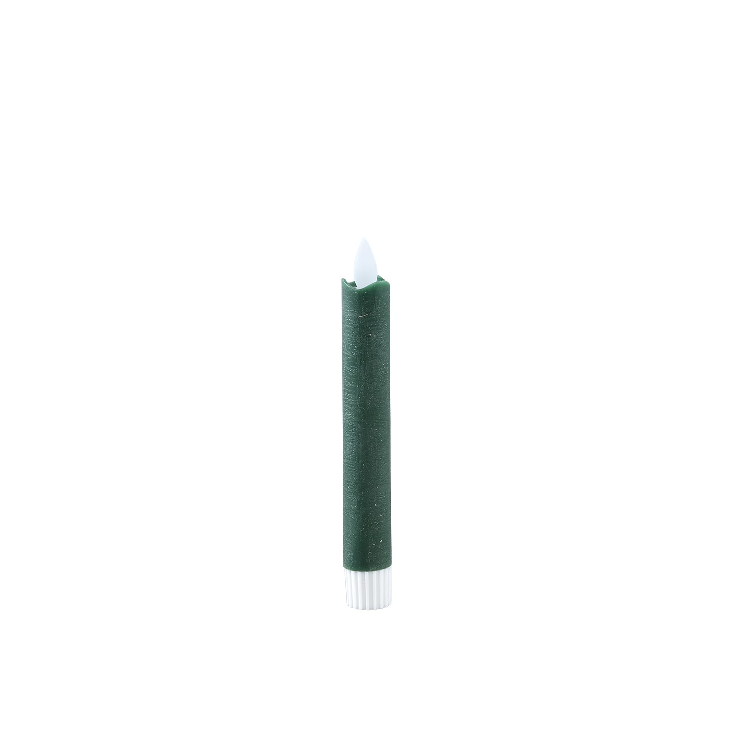 LED Dinerkaars Rustiek Groen Moveflame Set van 2 Stuks Short - 6 Sets 15x2x2 cm