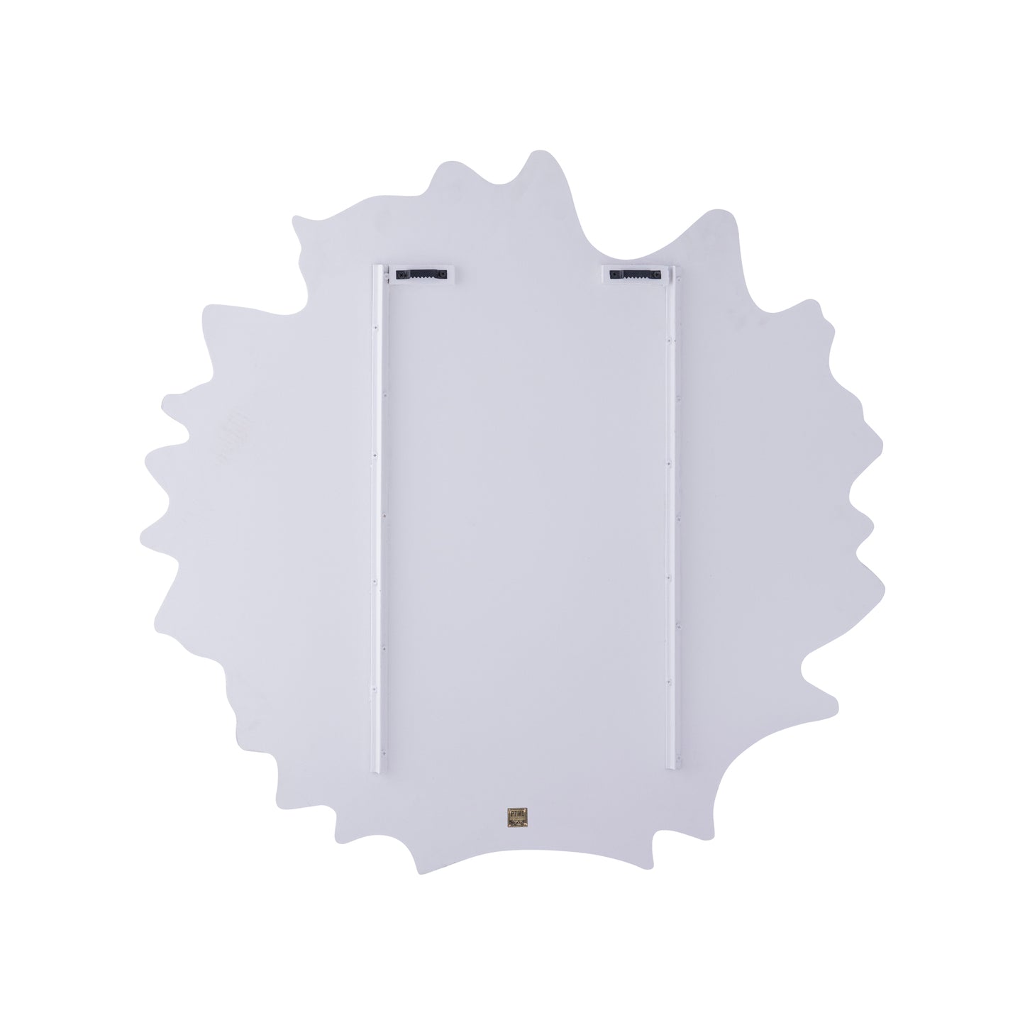 Ceanna Crème MDF Wandpaneel Golvend Rond S 90x90x2.5 cm