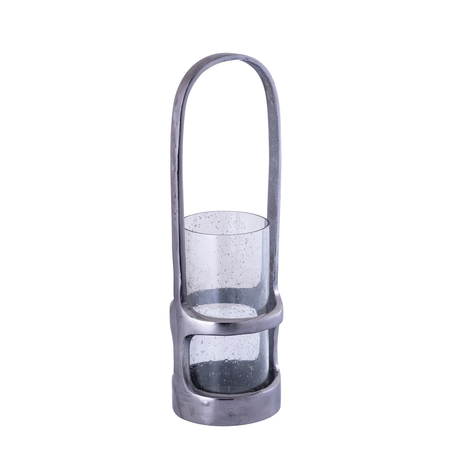 Rahana Zwarte Gietaluminium Lantaarn Hoog L 49x15x15 cm