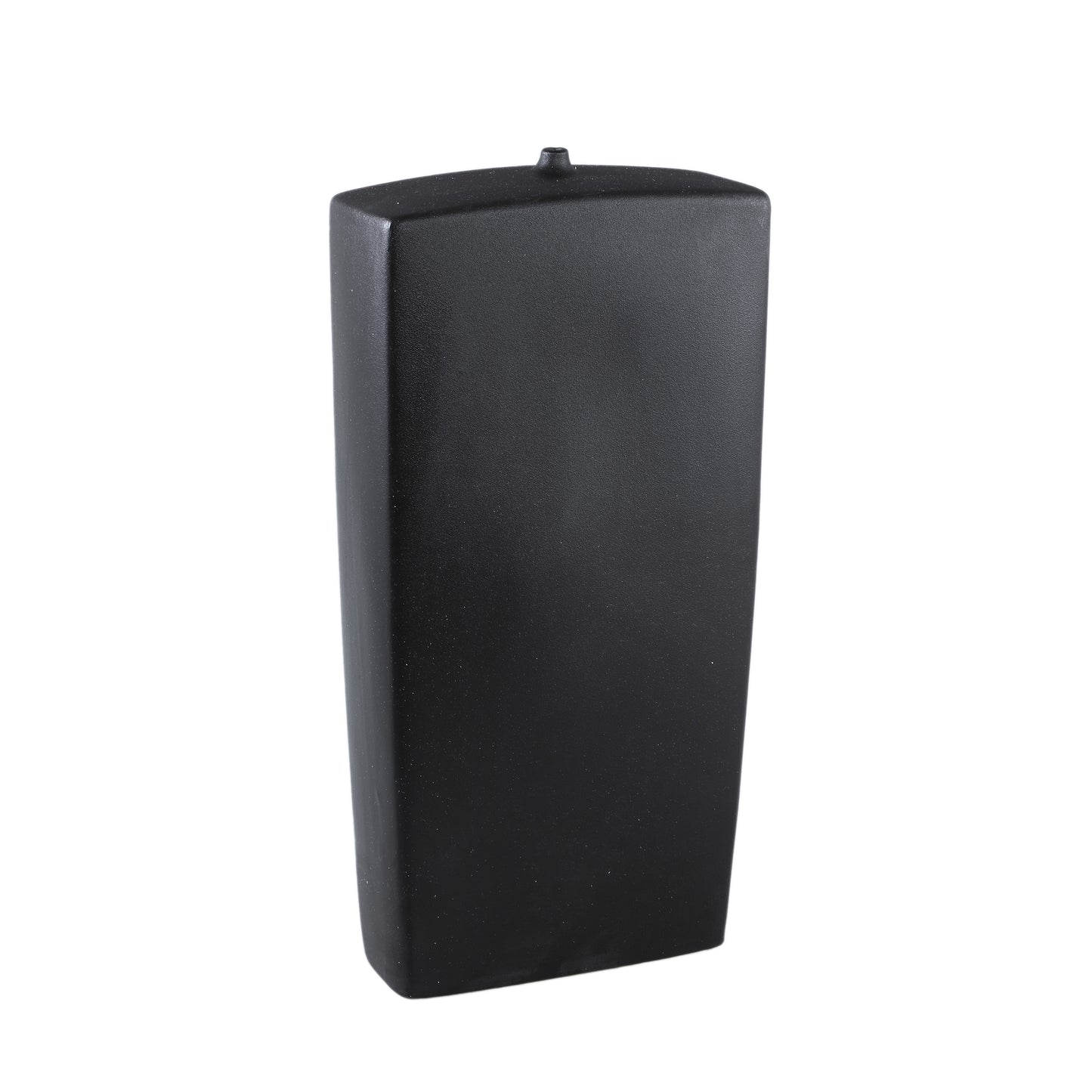 Janettee Zwarte Rechthoekige Keramische Fles L 60x30x12.5 cm