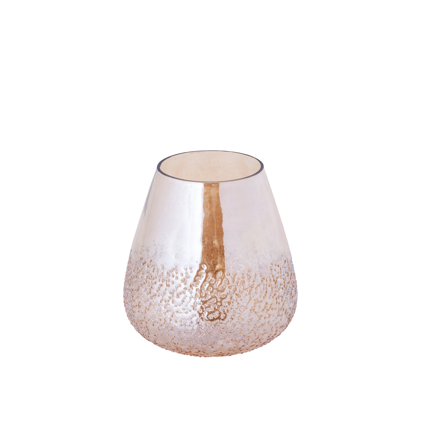 Ameara Amber Glass Round Taps Stormlight Dots M