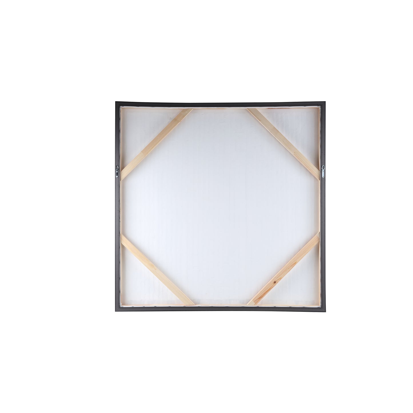 Gustas Bruin Wandpaneel Met Polystrips Vierkant 102.5x102.5x4.5 cm