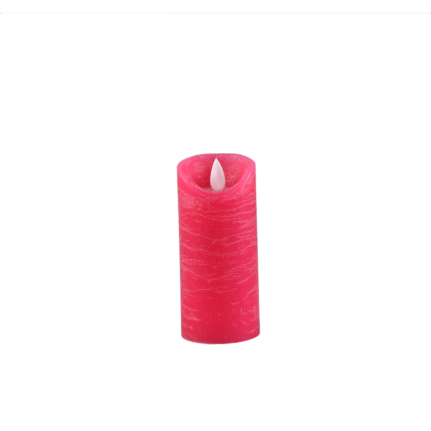 LED Kaars Bright Pink Bewegende Vlam XS Set van 12 Stuks - 12 Sets 12.5x5.5x5.5 cm