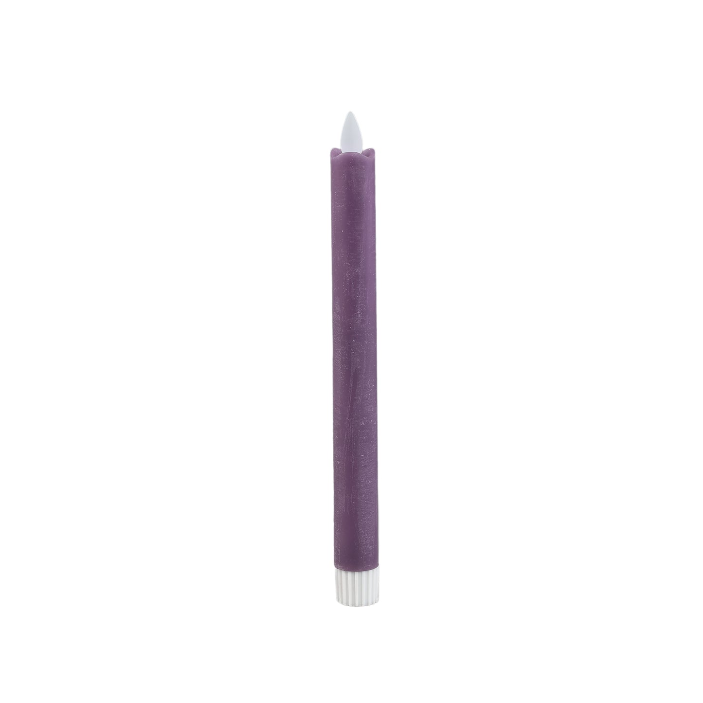 LED Dinerkaars Lila Set Van 2 Met Bewegende Vlam - 6 Sets 22x2x2 cm