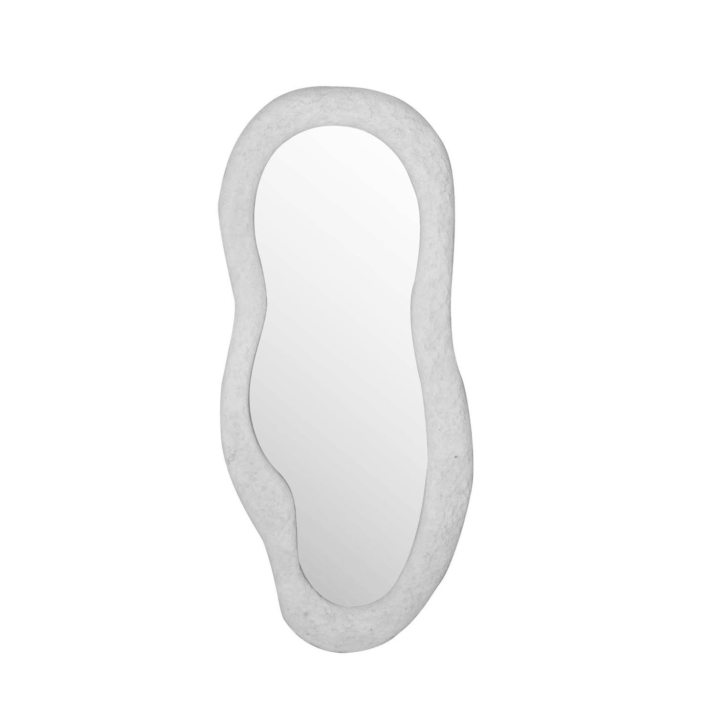 Khowan Witte Spiegel MGO Mix Rots-Steen Look 120x52x5 cm
