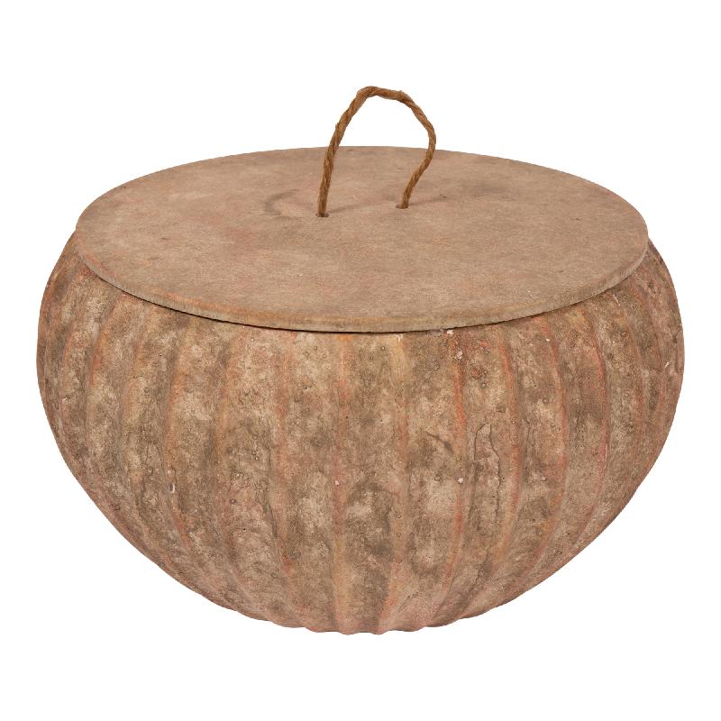 Yasmeene Bruine Cement Buitenkaars XL 21.5x36x36 cm