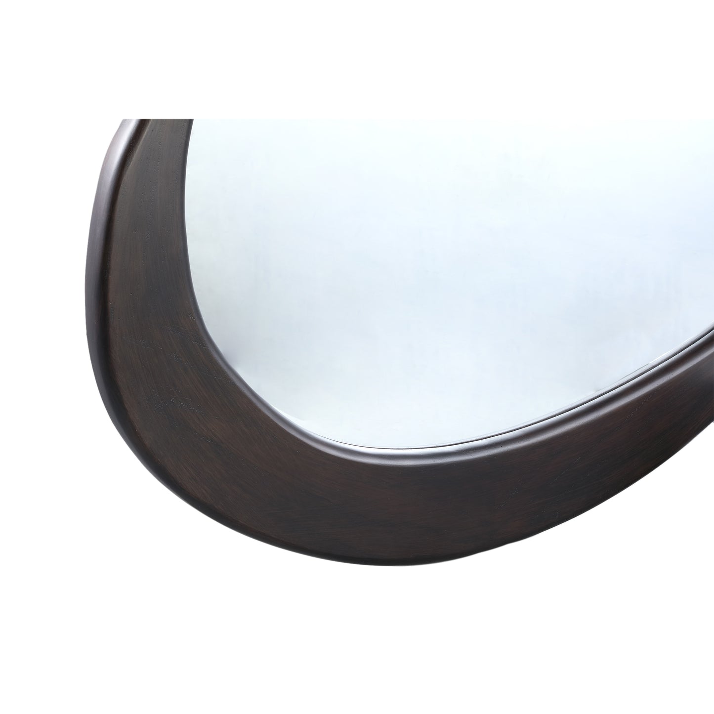 Barragh Bruin Massief Houten Organische Spiegel 120x92.5x3 cm