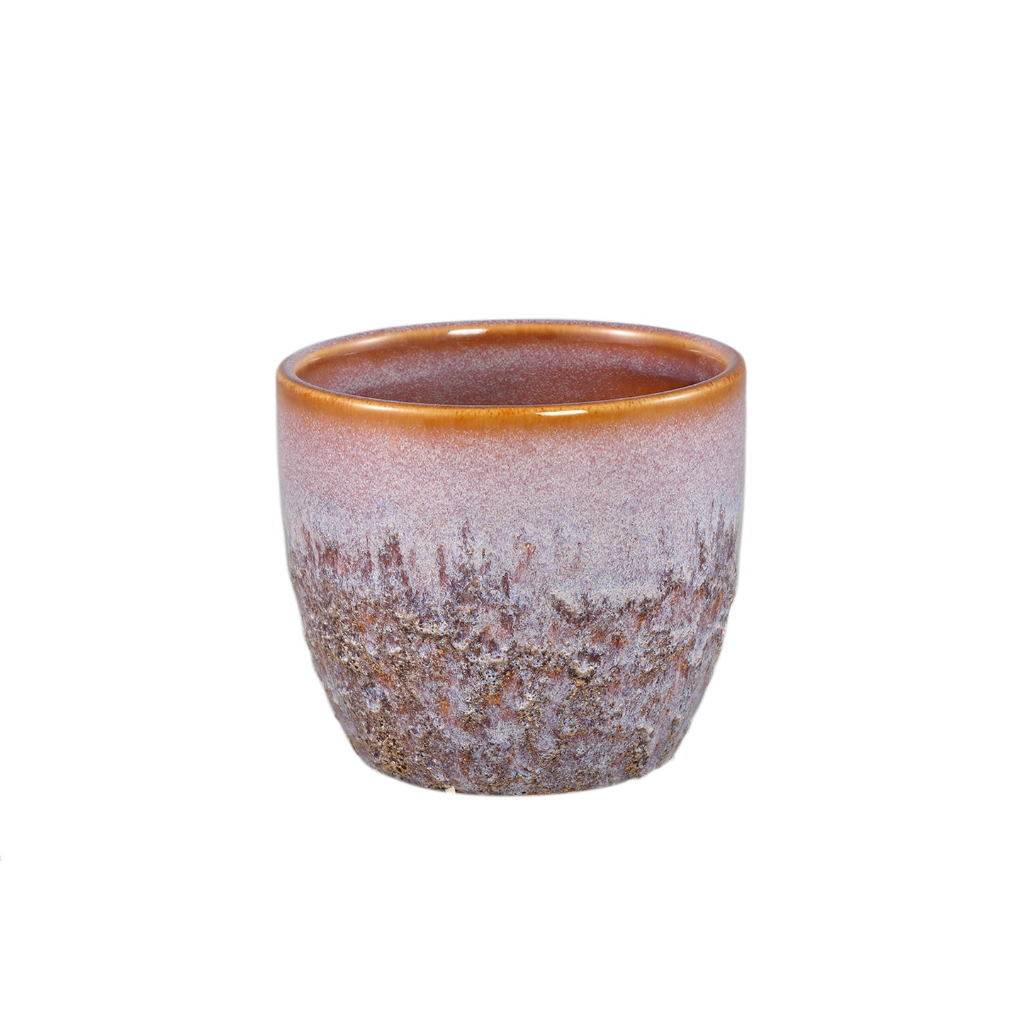 Harper Roze Keramische Pot Bombay Rond Set van 12 Stuks - 12 Sets 10.5x12x12 cm