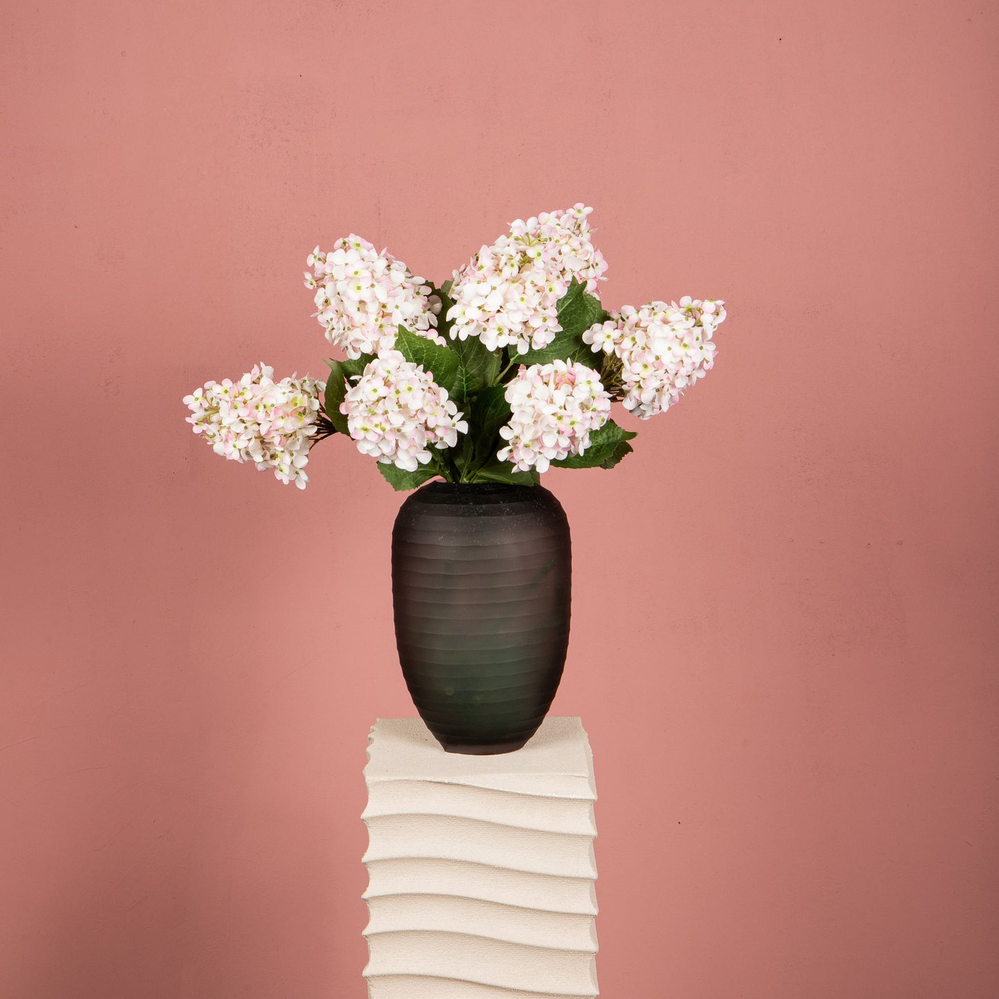 Hydrangea Flower Roze Hortensia Tak - Set van 12 68x32x26 cm