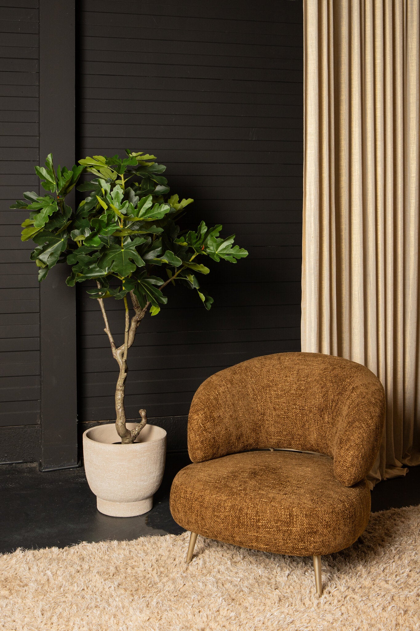 Tree Groen Vijgenboom In Pot L 152.5x118x110 cm
