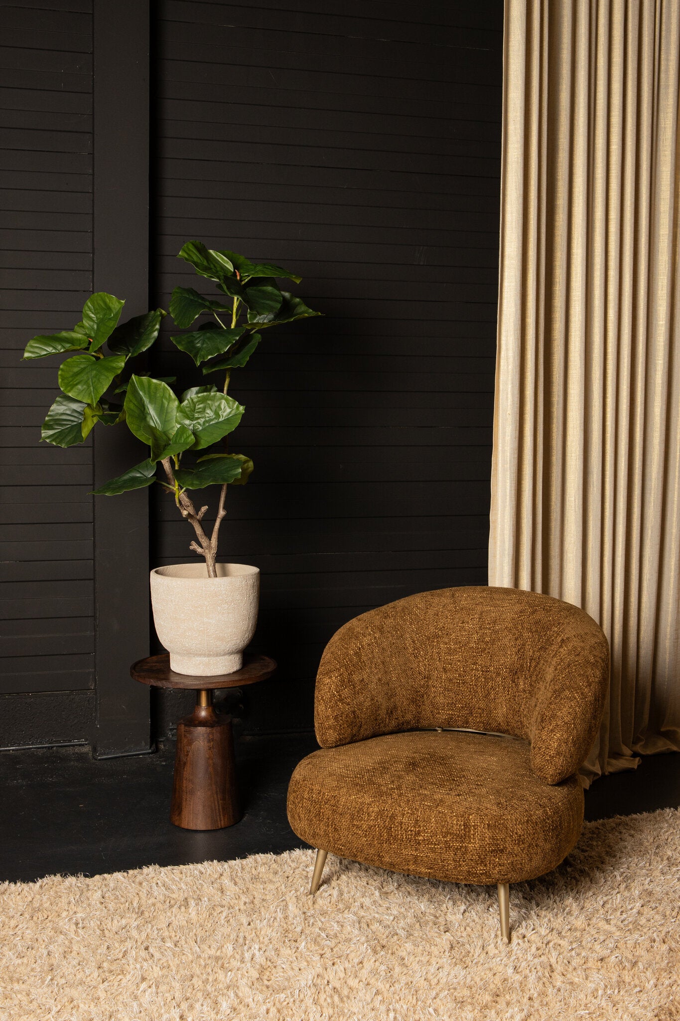 Tree Groen Ficus Boom In Pot L 183x118x85 cm