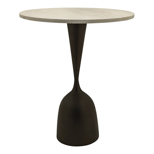 Patras Bistro Table Beige Marble