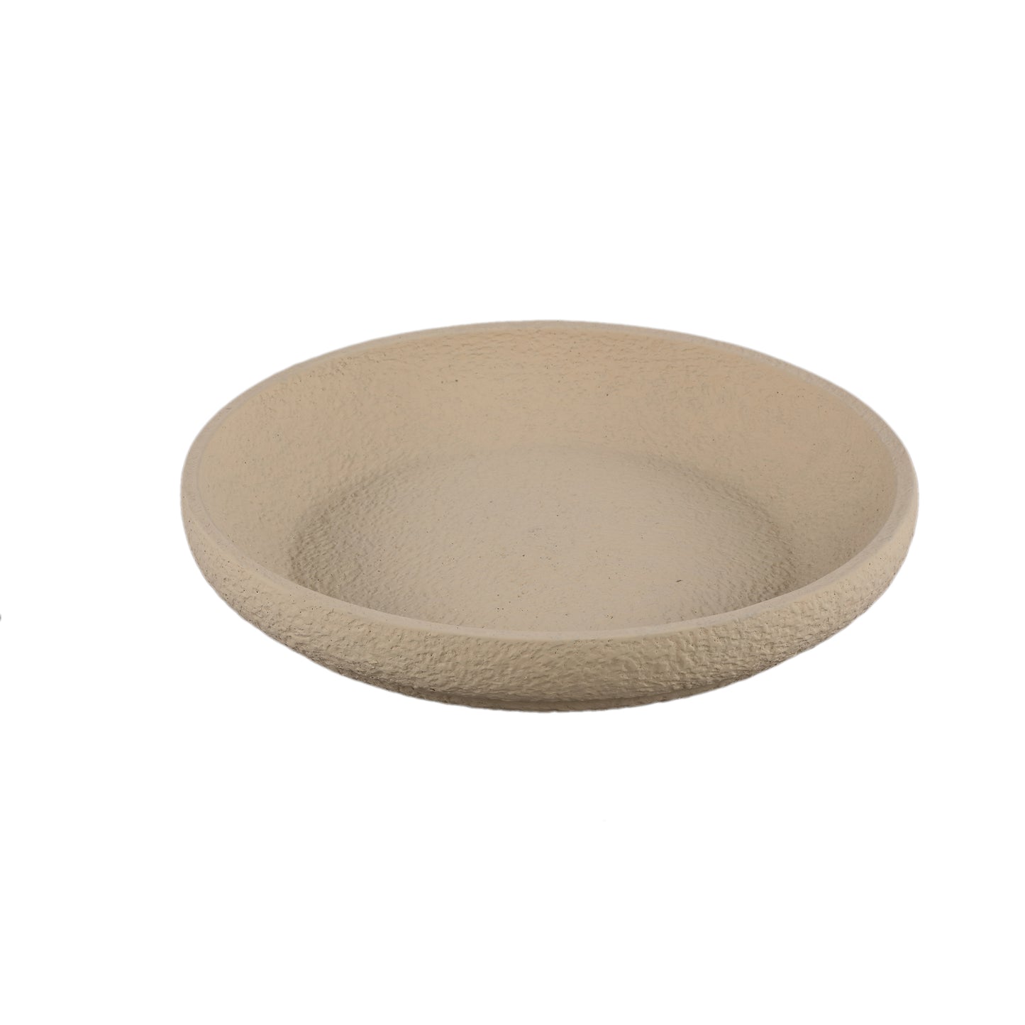 Hillie Zand Ronde Cementschaal Ruw Afwerking M Set van 6 Stuks - 6 Sets 6x35x35 cm