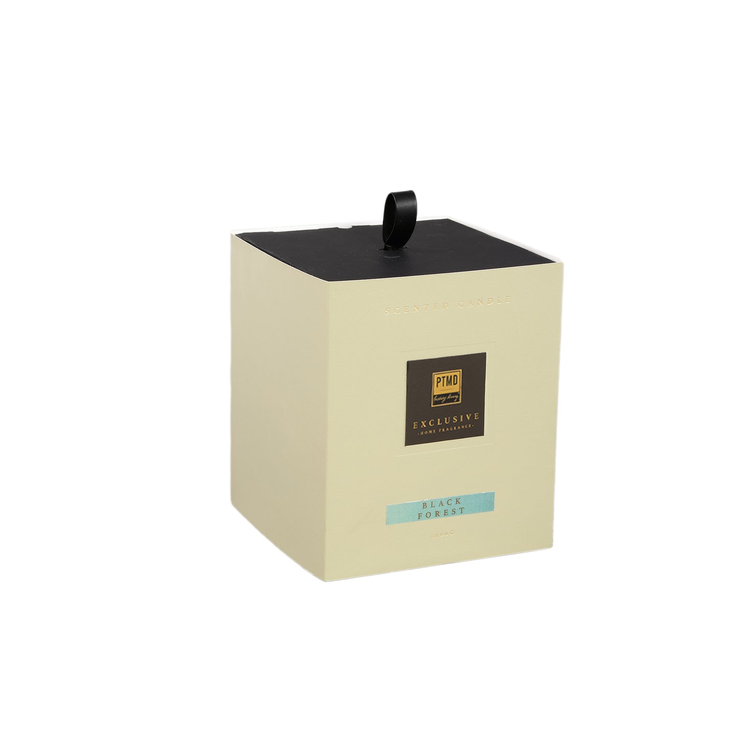 PTMD Exclusive Black Forest Geurkaars Set van 2 Stuks 1,4kg - 2 Sets 19x16x16 cm
