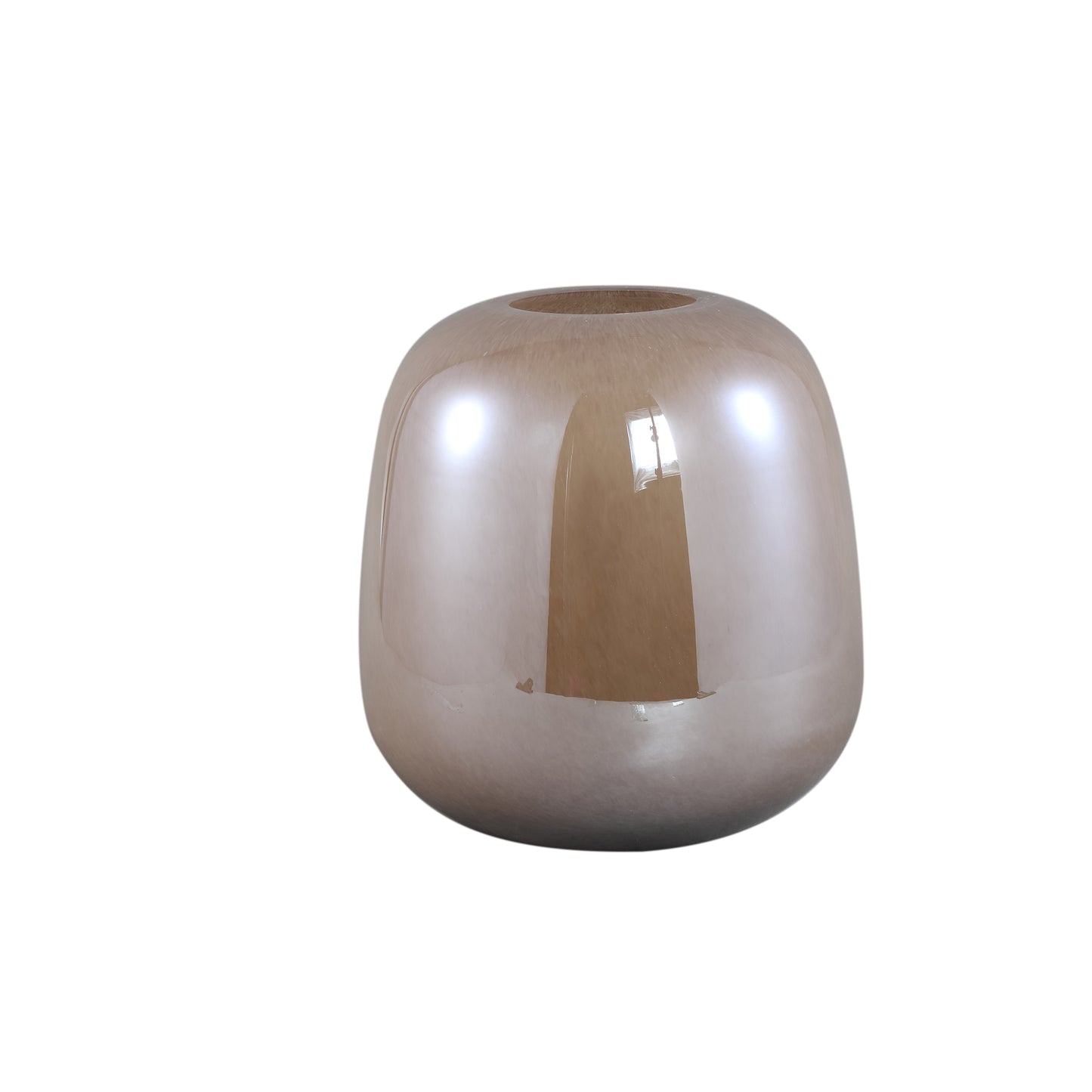 Mexx Liver Ronde Glazen Vaas Groot Set van 2 - 2 Sets 27x26x26 cm