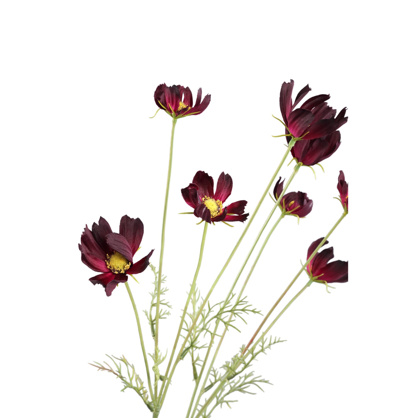 Garden Flower Bourgondische Cosmos Spray - Set van 12 102x56x34 cm