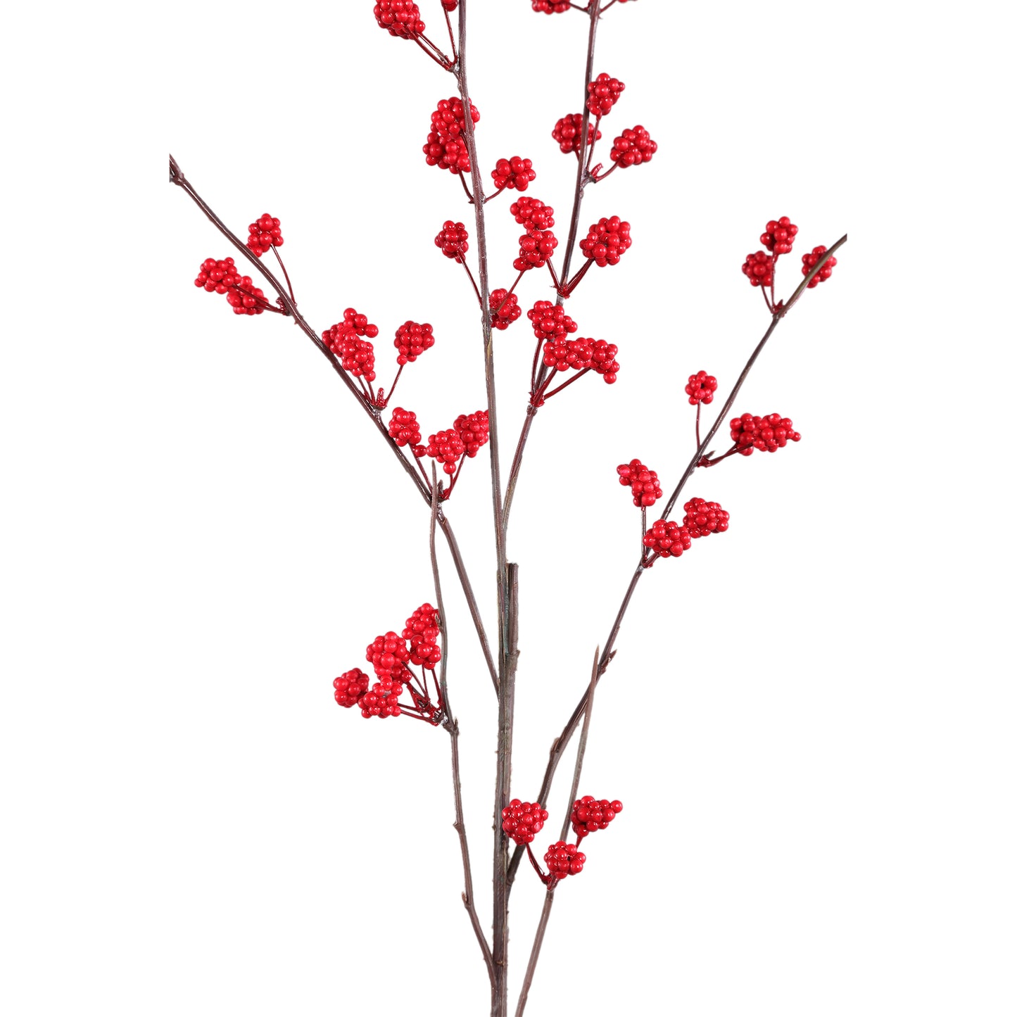 Berry Plant Rode Bessen Spray - Set van 12 80x45x15 cm
