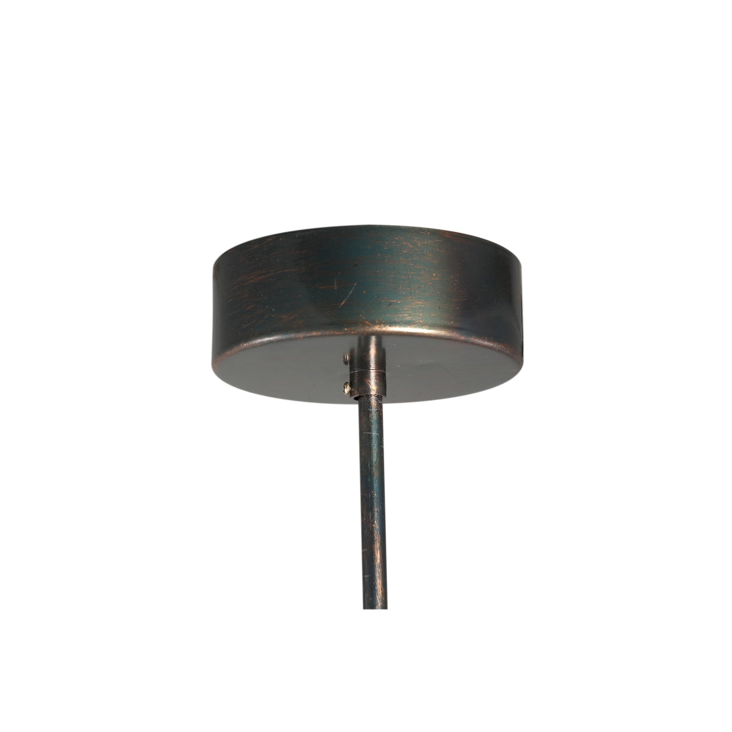 Jaye Zwarte Ijzeren Hanglamp Cirkelpatroon Klein 153x23x23 cm